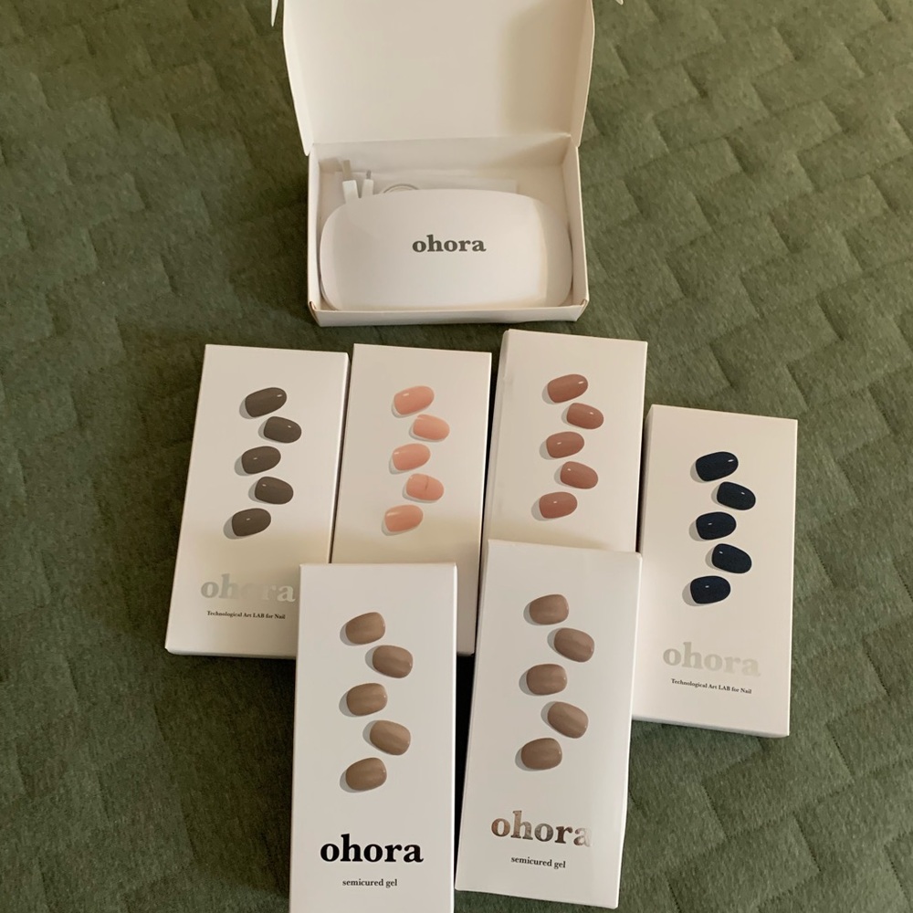Ohora Semi-Cured Gel Nail Set - Assorted Colors
